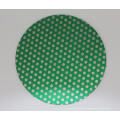 Disco de molienda de patrón de punto magnético de regazo de molinillo plano de porcelana de cerámica lapidaria de vidrio de diamante